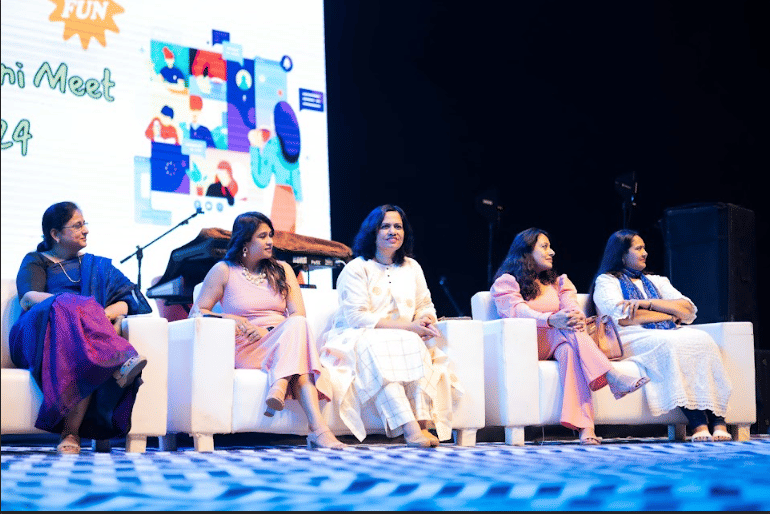 L J Institute of Media and Communications Ahmedabad Alumni meet photo 2